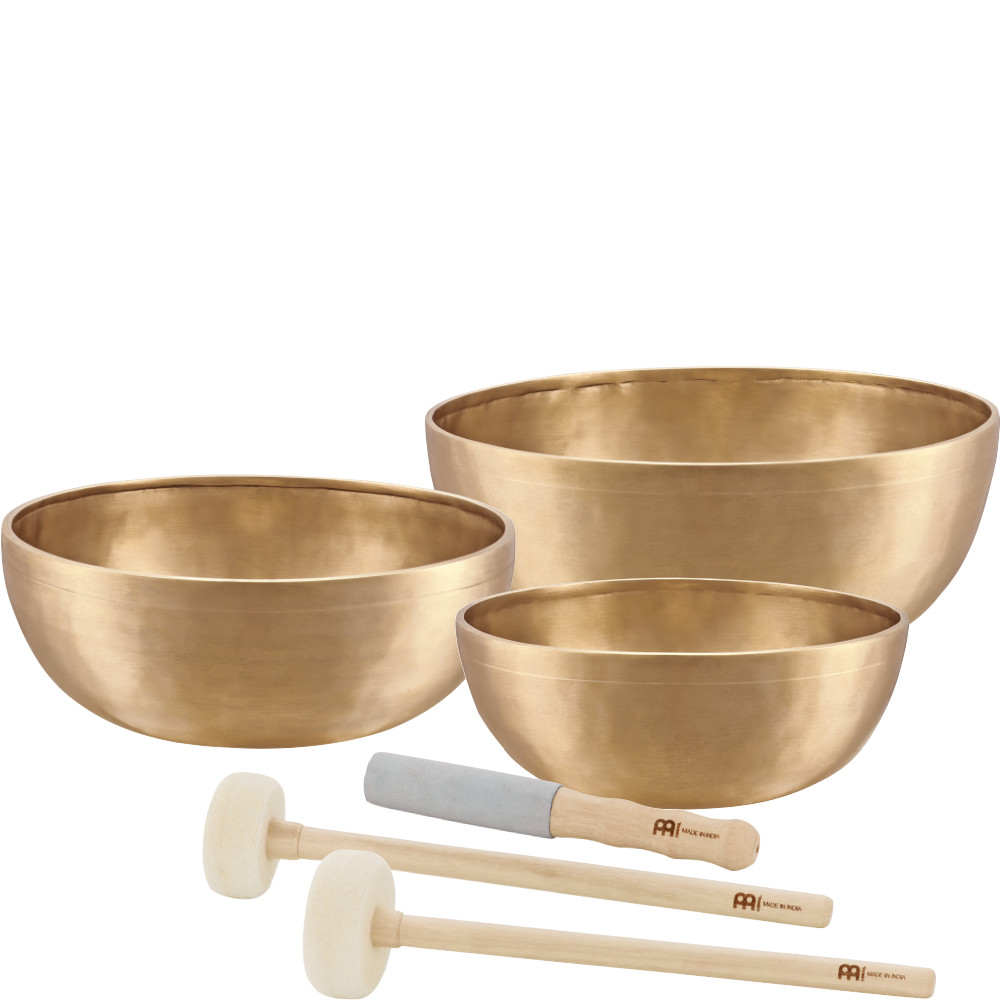 Energy Therapy Series Singing Bowl Set 6 pcs - 1400/1800/2200g + Mallets